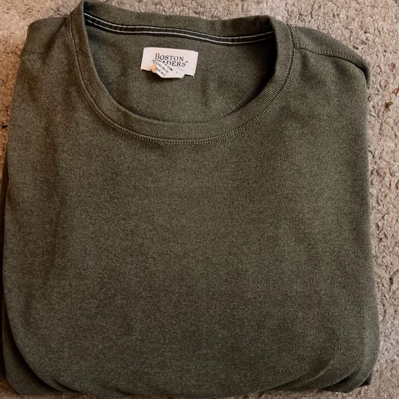 “RARE” Men's Boston Traders Classic Green Sweatshirt Large - Picture 8 of 9
